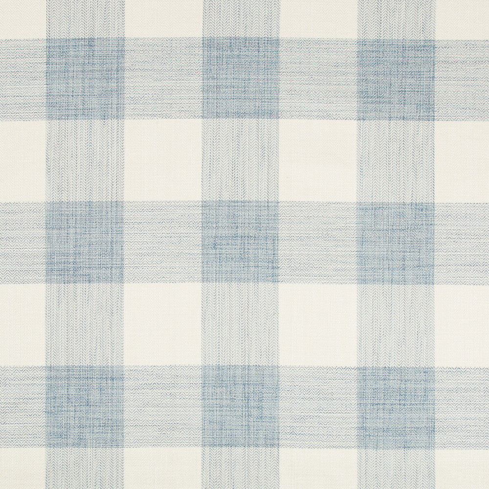 Barnsdale Indigo by Kravet Basics Designer Fabric GREENWICH COLLECTION COTTON - 52%;POLYESTER - 48% India HEAVY Horizontal: 6.75 and Vertical: 7 54 - Swanky Fabrics -
