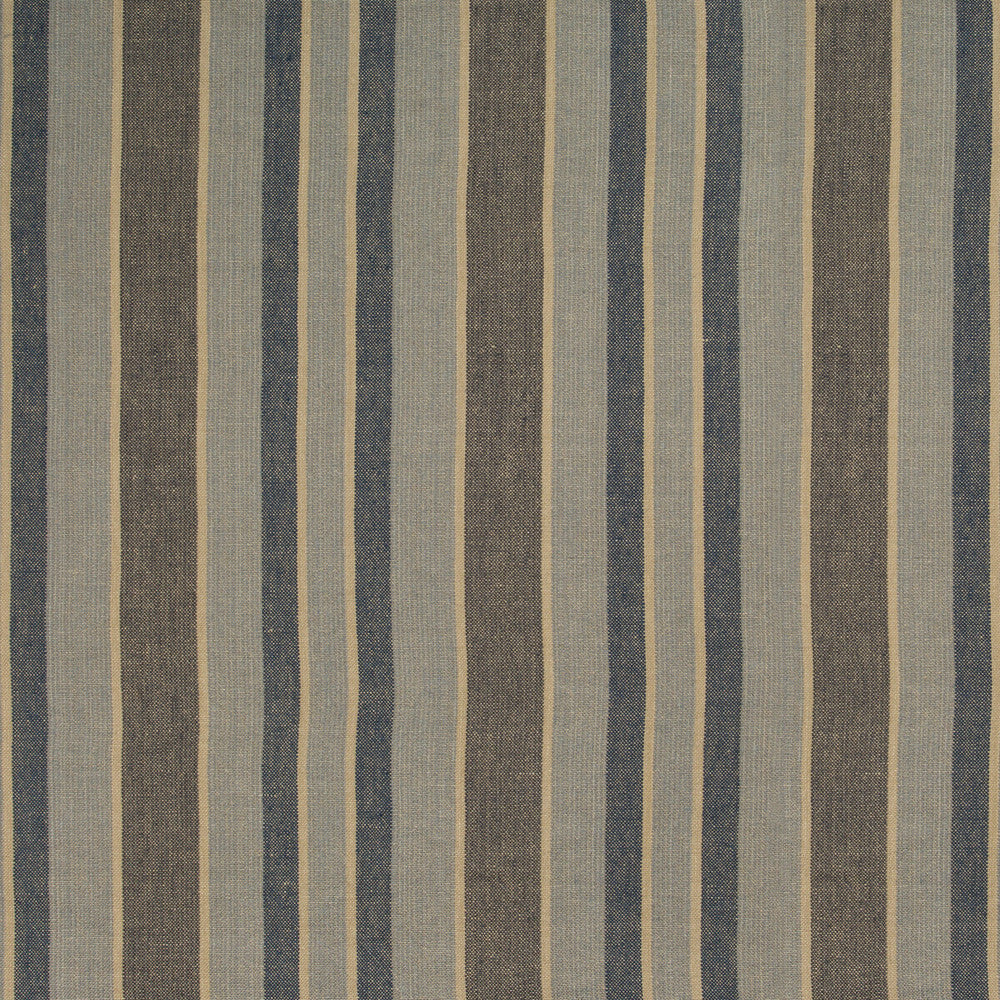 Bondi Stripe Denim by Kravet Design Designer Fabric NATE BERKUS WELL-TRAVELED LINEN - 100% India LIGHT Horizontal: 10.375 and Vertical: 0 54 - Swanky Fabrics -