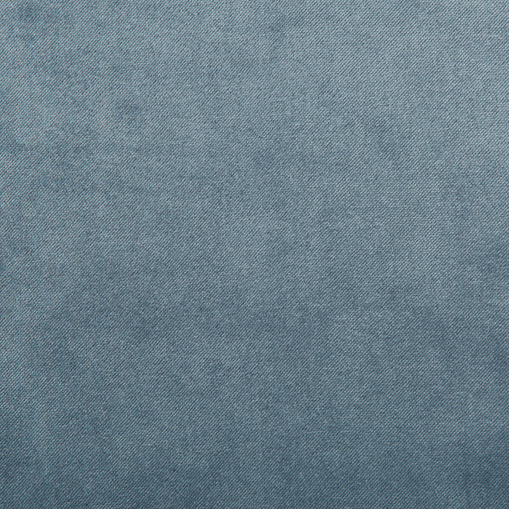 Madison Velvet Moody Blue by Kravet Contract Designer Fabric - POLYESTER - 100% Turkey HEAVY Horizontal: - and Vertical: - 55 - Swanky Fabrics -