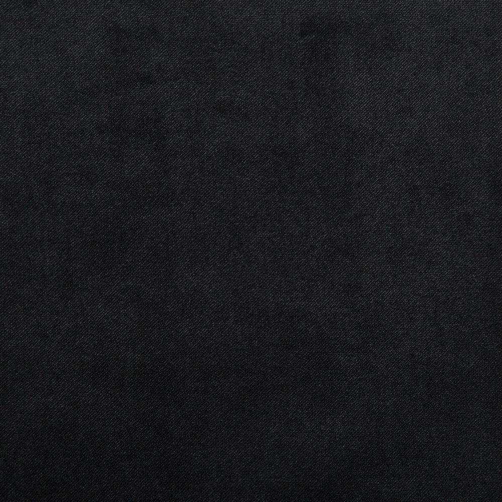 Madison Velvet Raven by Kravet Contract Designer Fabric - POLYESTER - 100% Turkey HEAVY Horizontal: - and Vertical: - 55 - Swanky Fabrics -