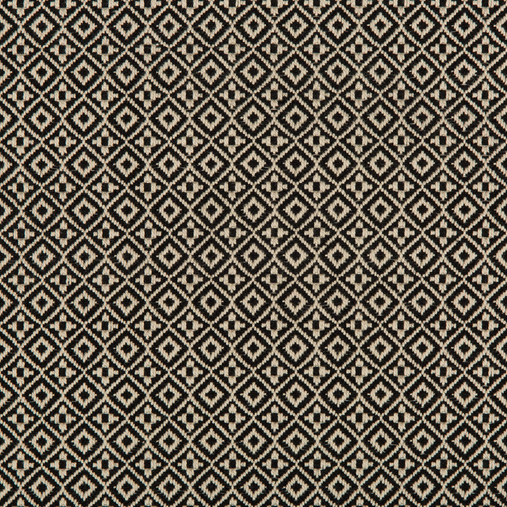 Attribute Grid Nero by Kravet Design Fabric Kravet Design Fabric Attribute Grid NeroFabric NATE BERKUS WELL-TRAVELED COTTON - 96%;POLYCOTTON - 4% India </p><p>Repeat: H: 0.6, V: 0.6 55 - Fabric Carolina -