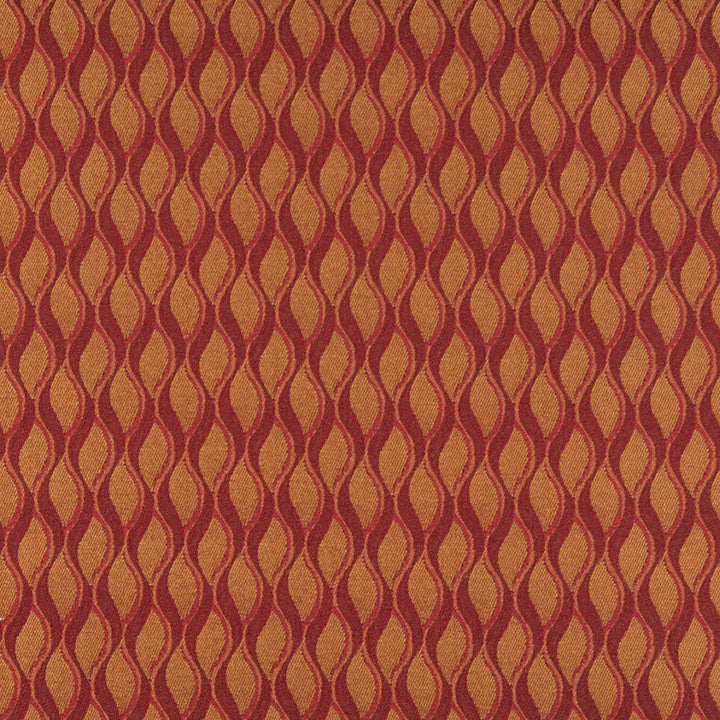 3550 Sangria by Charlotte Designer Fabric Decorative Durables XII 100% Woven Polyester Made In USA Exceeds 150,000 Wyzenbeek Rubs (Heavy Duty) Horizontal: 1.25" x Vertical: 2" 54 Inches - Swanky Fabrics -