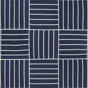 Local Grid Indigo by Kravet Design Designer Fabric
