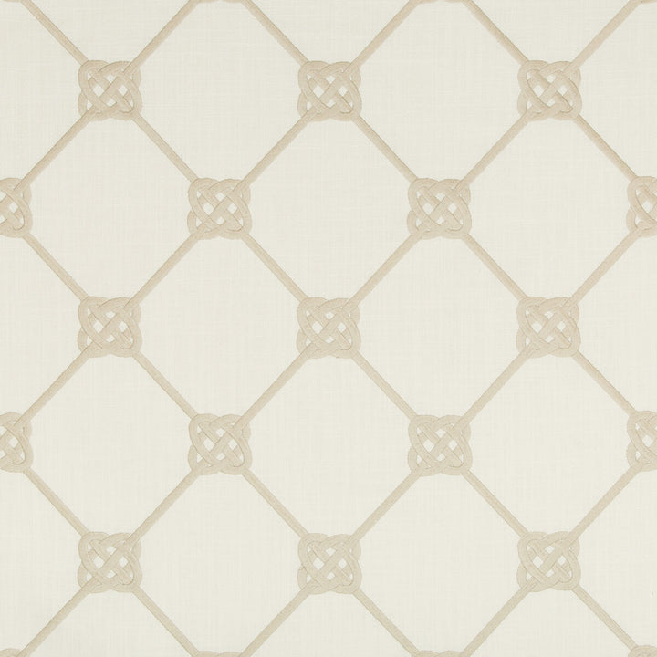Knotbridge Natural by Kravet Basics Designer Fabric BERMUDA COTTON - 51%;LINEN - 17%;POLYESTER - 17%;VISCOSE - 15% India Horizontal: 8.5 and Vertical: 9 51.5 - Swanky Fabrics -