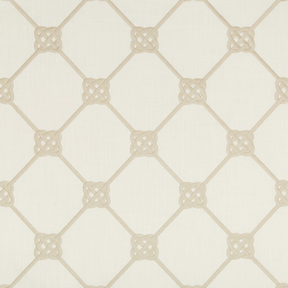 Knotbridge Natural by Kravet Basics Designer Fabric BERMUDA COTTON - 51%;LINEN - 17%;POLYESTER - 17%;VISCOSE - 15% India Horizontal: 8.5 and Vertical: 9 51.5 - Swanky Fabrics -
