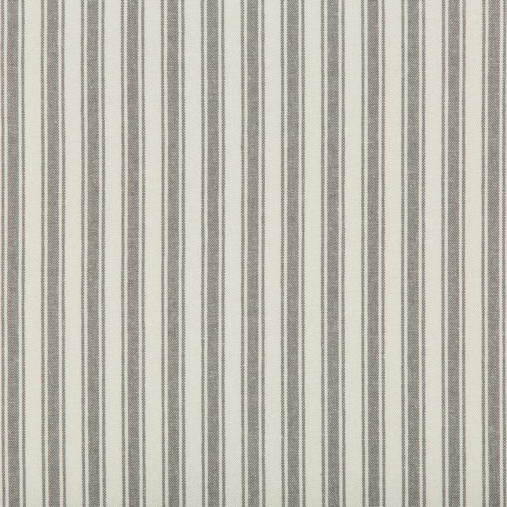 Seastripe Graphite by Kravet Basics Designer Fabric BERMUDA COTTON - 100% China HEAVY Horizontal: and Vertical: 54 - Swanky Fabrics -