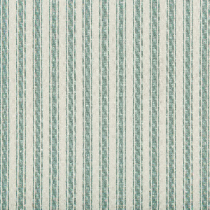 Seastripe Teal by Kravet Basics Designer Fabric BERMUDA COTTON - 100% China HEAVY Horizontal: and Vertical: 54 - Swanky Fabrics -