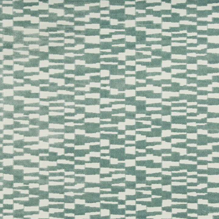 Mod Velvet Spa by Kravet Basics Designer Fabric BERMUDA POLYESTER - 68%;VISCOSE - 32% India HEAVY Horizontal: 13.5 and Vertical: 7.75 54 - Swanky Fabrics -