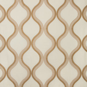 Wandering Ivory/Gold by Kravet Couture Designer Fabric