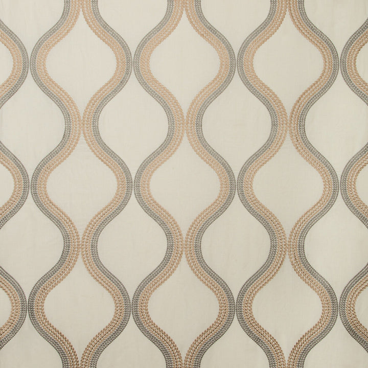 Wandering Greige by Kravet Couture Designer Fabric MODERN COLORS-SOJOURN COLLECTION LINEN - 43%;COTTON - 28%;VISCOSE - 20%;SPUN POLYESTER - 9% India LIGHT Horizontal: 12.7 and Vertical: 31.4 51 - Swanky Fabrics -