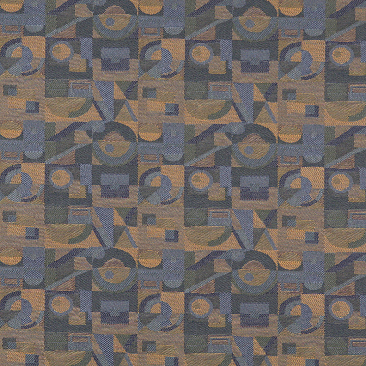 3569 Azure by Charlotte Designer Fabric Decorative Durables XII 100% Woven Polyester Made In USA Exceeds 150,000 Wyzenbeek Rubs (Heavy Duty) Horizontal: 9.5 x Vertical: 5" 54 Inches - Swanky Fabrics -