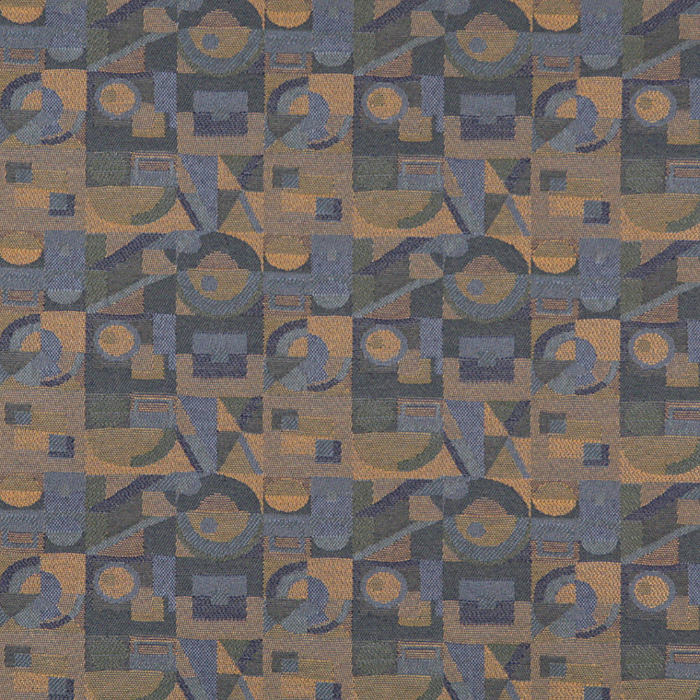 3569 Azure by Charlotte Designer Fabric Decorative Durables XII 100% Woven Polyester Made In USA Exceeds 150,000 Wyzenbeek Rubs (Heavy Duty) Horizontal: 9.5 x Vertical: 5" 54 Inches - Swanky Fabrics -
