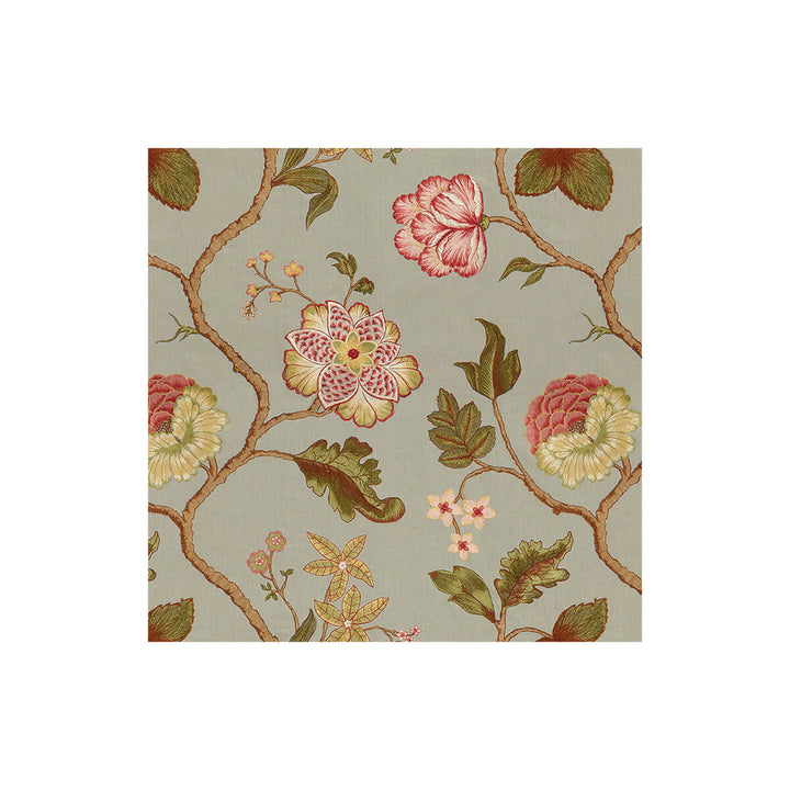 Couture Floral Mineral by Kravet Couture Designer Fabric MODERN COLORS II LINEN - 100% India Horizontal: 25.5 and Vertical: 31.5 52 - Swanky Fabrics -