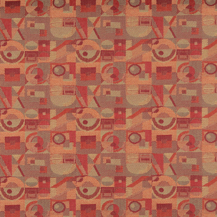 3572 Pottery by Charlotte Designer Fabric Decorative Durables XII 100% Woven Polyester Made In USA Exceeds 150,000 Wyzenbeek Rubs (Heavy Duty) Horizontal: 9.5 x Vertical: 5" 54 Inches - Swanky Fabrics -