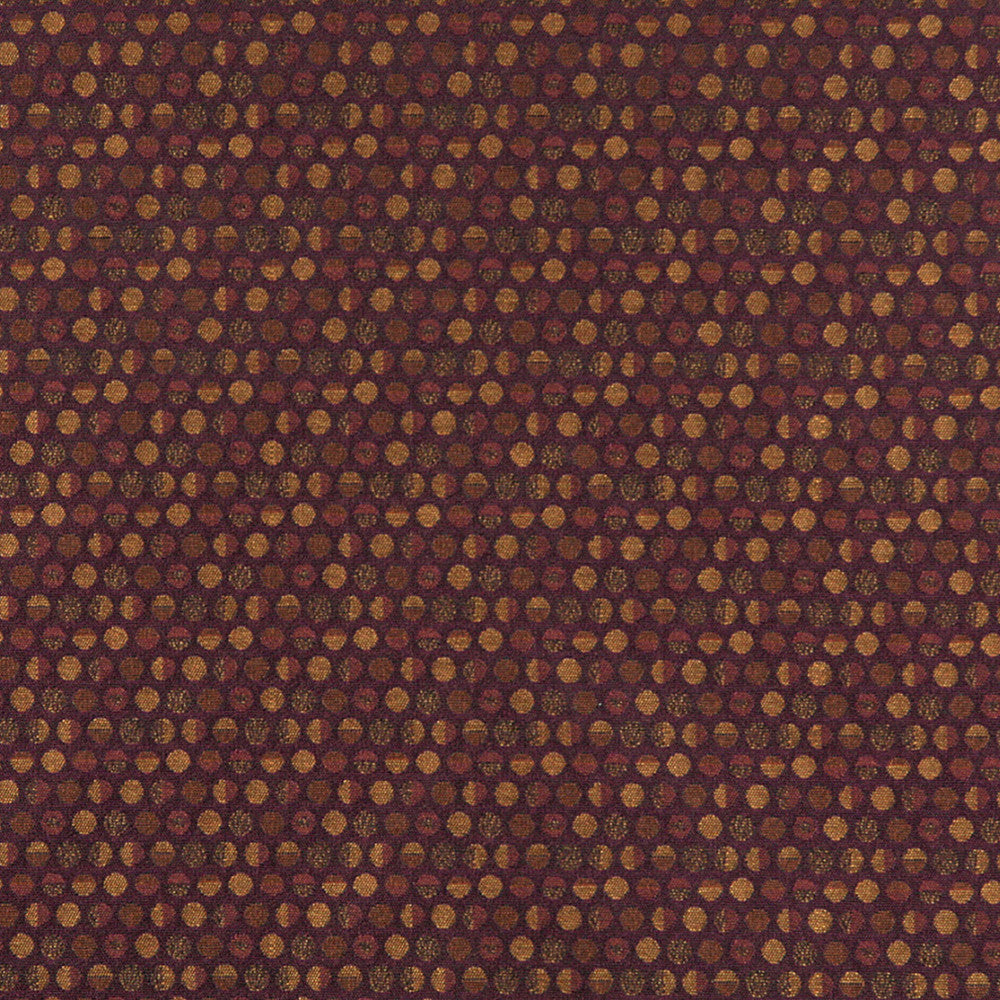 3575 Plum by Charlotte Designer Fabric Decorative Durables XII 54% Polyester, 46% Olefin Made In USA Exceeds 150,000 Wyzenbeek Rubs (Heavy Duty) Horizontal: 2" x Vertical: 4" 54 Inches - Swanky Fabrics -