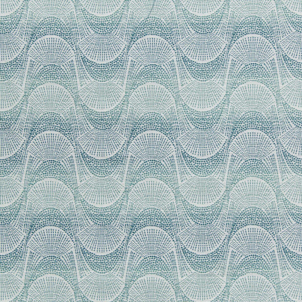 Tofino Surf by Kravet Design Designer Fabric INDOOR / OUTDOOR POLYESTER - 89%;OLEFIN - 11% United States HEAVY Horizontal: 7 and Vertical: 7 55.5 - Swanky Fabrics -