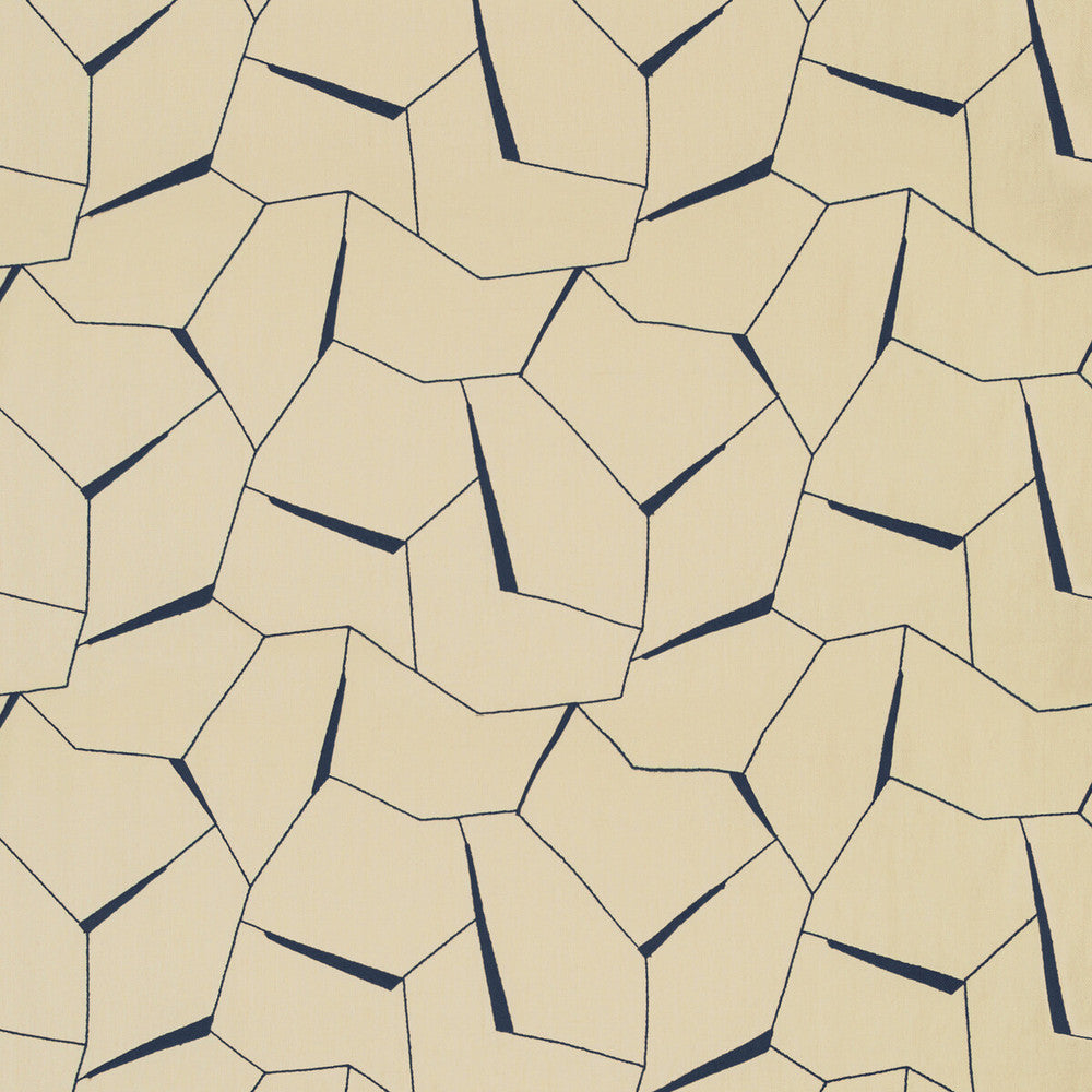 Diverging Indigo by Kravet Couture Designer Fabric LINHERR HOLLINGSWORTH BOHEME II LINEN - 90%;ACRYLIC - 10% India Horizontal: 26 and Vertical: 19 53 - Swanky Fabrics -