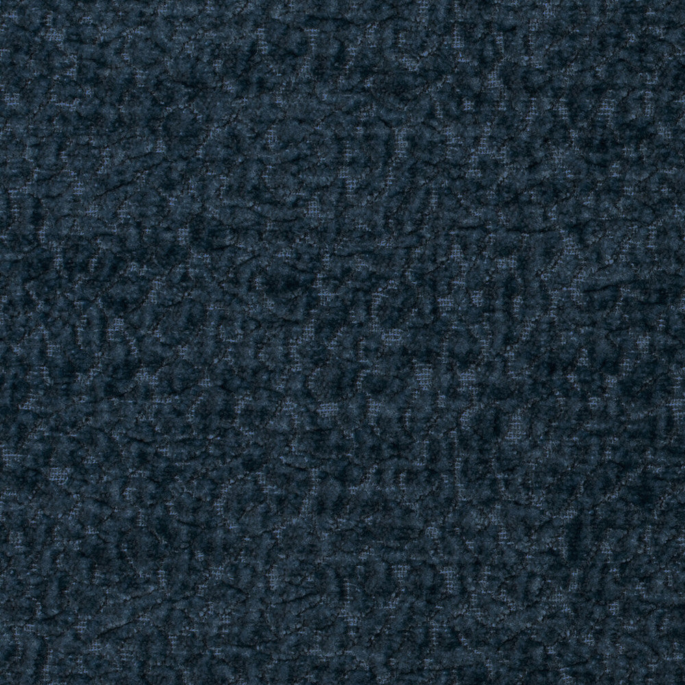 Barton Chenille Cobalt by Kravet Smart Designer Fabric POLYESTER - 100% India HEAVY Horizontal: 12 and Vertical: 4 54 - Swanky Fabrics -