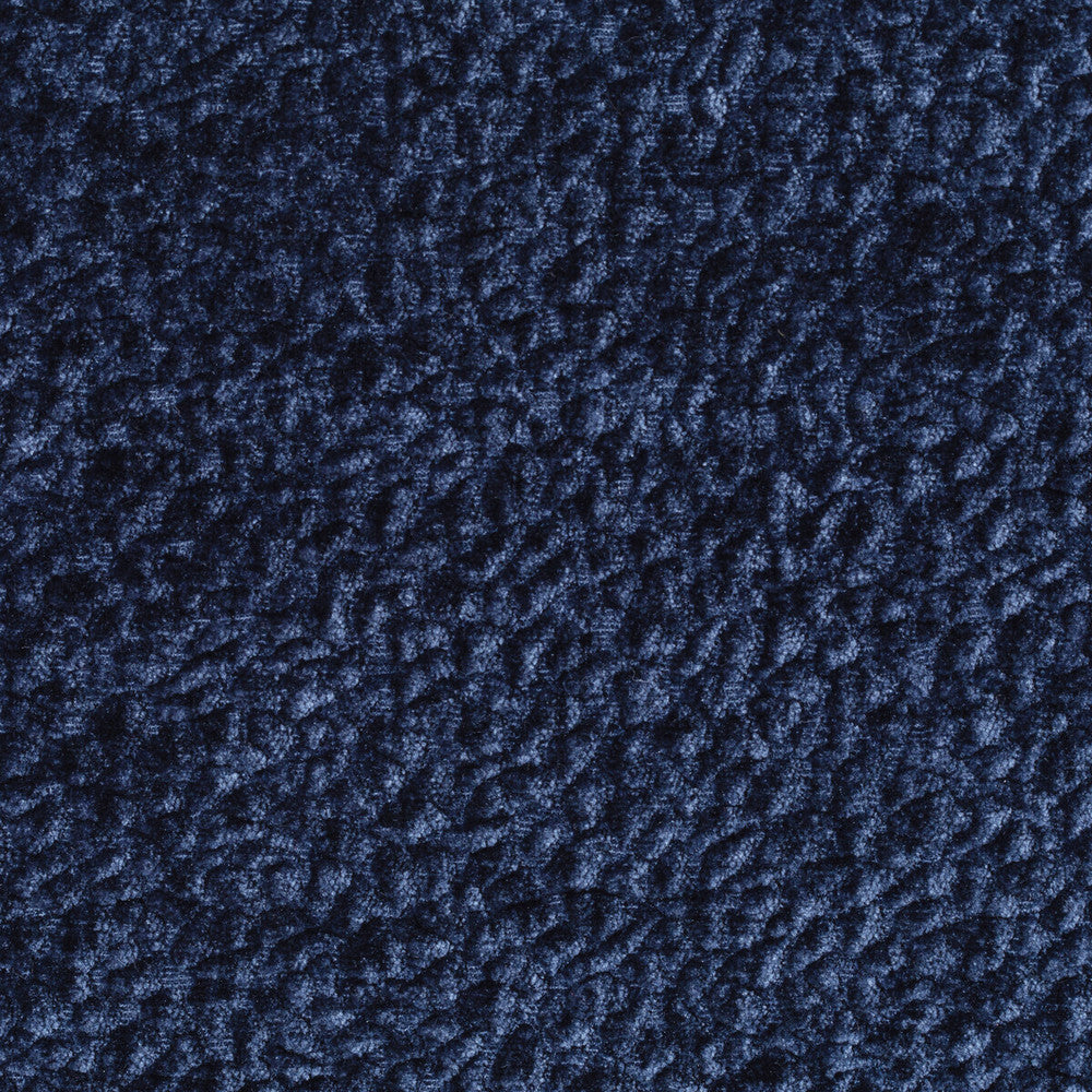 Barton Chenille Indigo by Kravet Smart Designer Fabric POLYESTER - 100% India HEAVY Horizontal: 12 and Vertical: 4 54 - Swanky Fabrics -