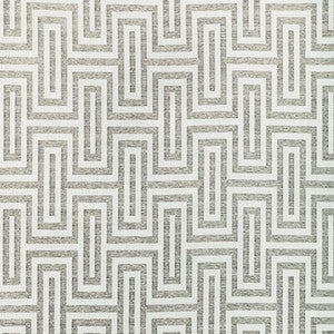 Geo Glam Ivory Platinum by Kravet Designer Fabric