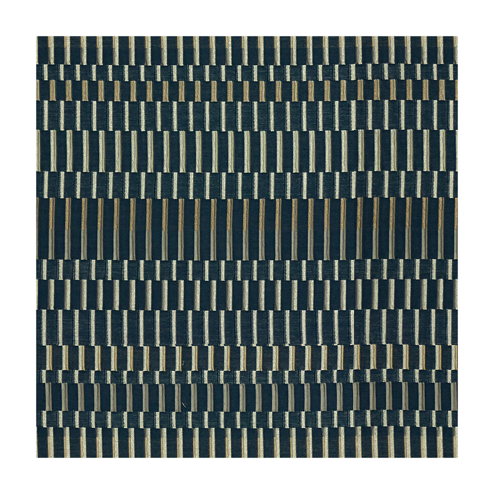 Multi Mania Navy by Kravet Couture Designer Fabric MODERN LUXE II POLYESTER - 37%;VISCOSE - 29%;ACRYLIC - 18%;SILK - 16% India Horizontal: and Vertical: 32 52 - Swanky Fabrics -