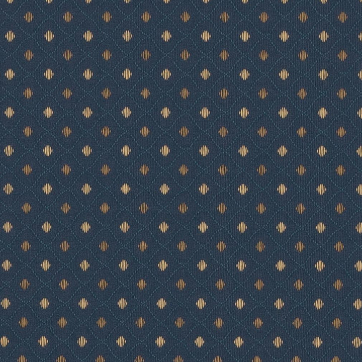 3675 Sapphire by Charlotte Designer Fabric Ring Book Page #3 100% Woven Polyester Asia Exceeds 70,000 Wyzenbeek Rubs (Heavy Duty) Horizontal: 1.5" x Vertical: 1.5" 54 Inches - Swanky Fabrics -