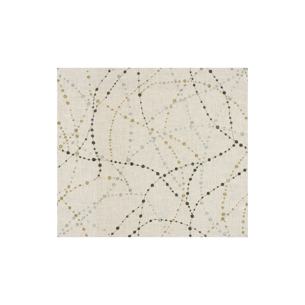 Star Gazer Black Opal by Kravet Design Designer Fabric JONATHAN ADLER UTOPIA LINEN - 52%;COTTON - 48% India - Horizontal: 17 and Vertical: 16 52 - Swanky Fabrics -
