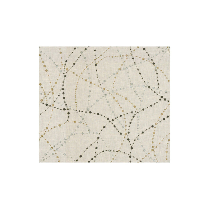 Star Gazer Black Opal by Kravet Design Designer Fabric JONATHAN ADLER UTOPIA LINEN - 52%;COTTON - 48% India - Horizontal: 17 and Vertical: 16 52 - Swanky Fabrics -