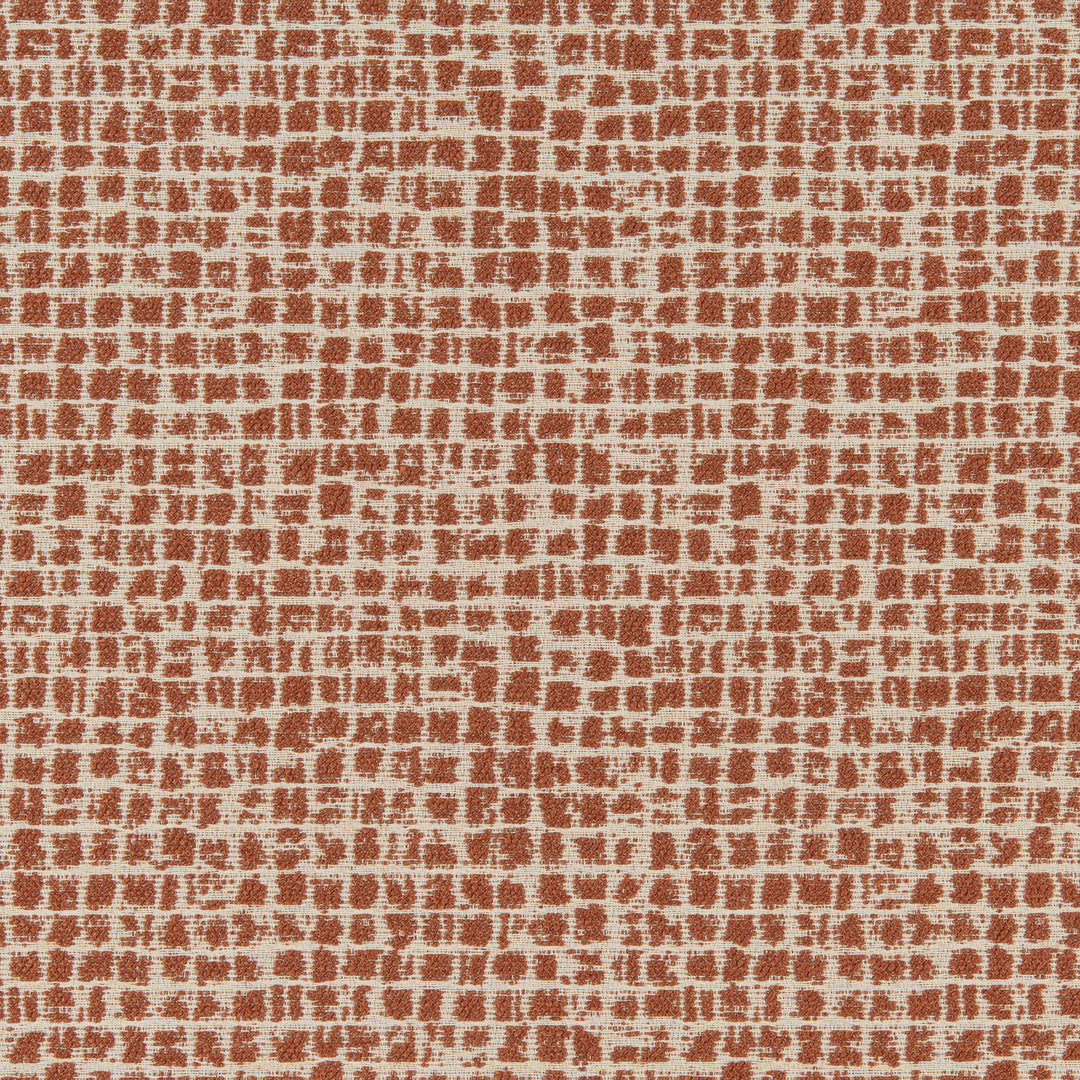 Zen Grid - Clay 37365.24.0 by Kravet Contract Designer Fabric