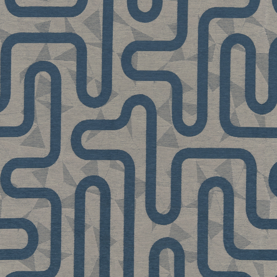 Roundabout - Midnight 37367.50.0 by Kravet Contract Designer Fabric