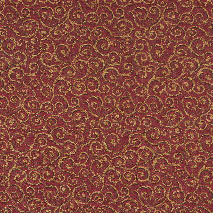 3768 Pomegranate by Charlotte Designer Fabric Decorative Durables XI 45% Cotton, 44% Polyester, 11% Acrylic Made In USA Exceeds 150,000 Wyzenbeek Rubs (Heavy Duty) Horizontal: 6.75" x Vertical: 13.5" 54 Inches - Swanky Fabrics -