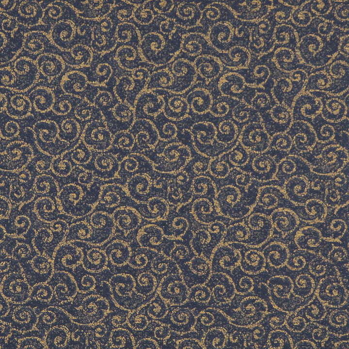 3769 Navy by Charlotte Designer Fabric Decorative Durables XI 45% Cotton, 44% Polyester, 11% Acrylic Made In USA Exceeds 150,000 Wyzenbeek Rubs (Heavy Duty) Horizontal: 6.75" x Vertical: 13.5" 54 Inches - Swanky Fabrics -
