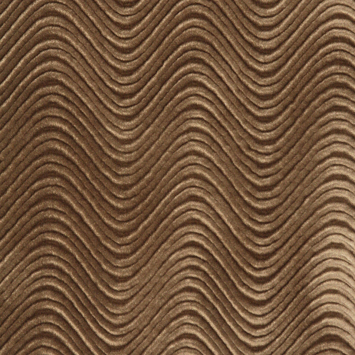 3841 Mocha Swirl by Charlotte Designer Fabric Vivid Velvets 100% Nylon Velvet Made In USA Exceeds 100,000 Wyzenbeek Rubs (Heavy Duty) Horizontal: 6" x Vertical: 1" 54 Inches - Swanky Fabrics -
