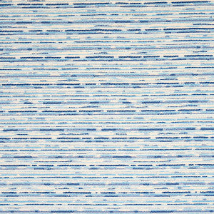 Tomori Indoor/Outdoor Blue 81102 by Schumacher Designer Fabric