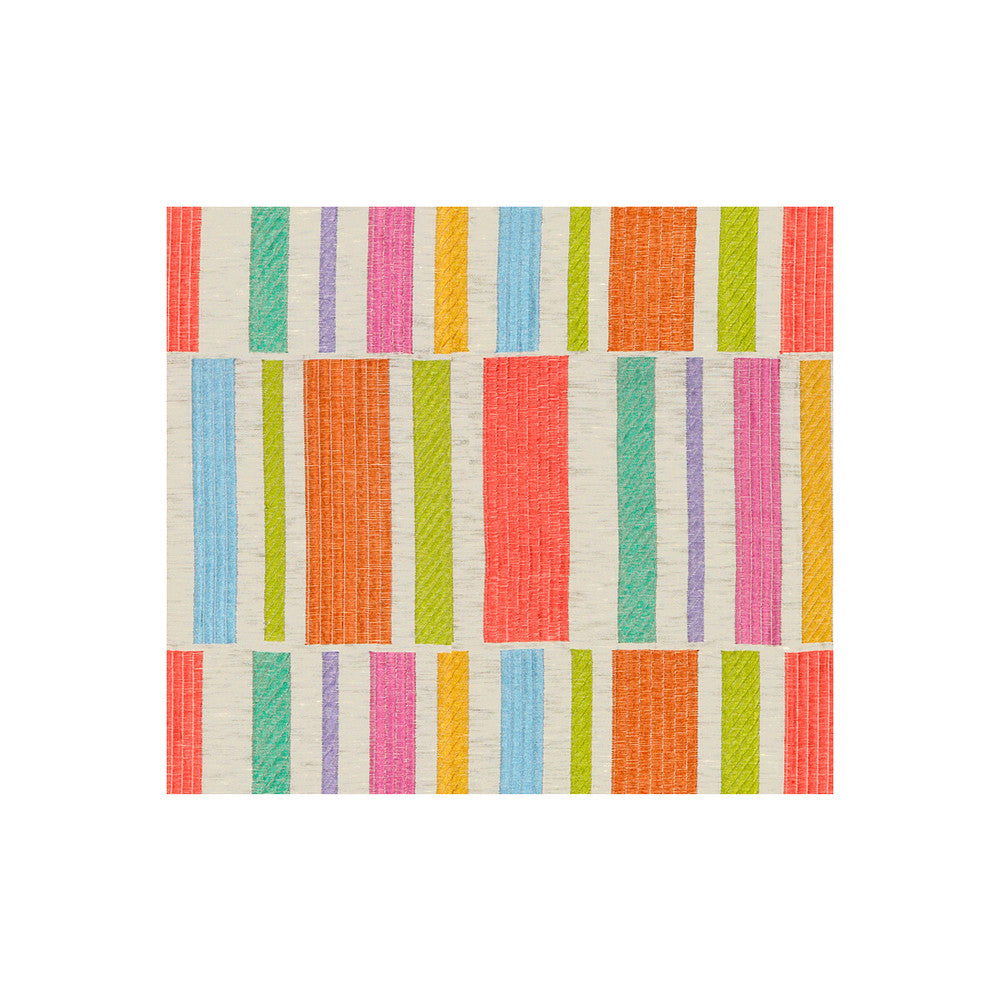 Variety Show Brights by Kravet Couture Designer Fabric MODERN COLORS III VISCOSE - 72%;POLYESTER - 28% India LIGHT Horizontal: 17.5 and Vertical: 16 52 - Swanky Fabrics -