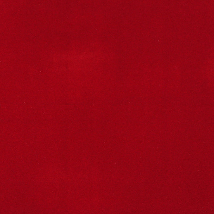 3863 Red by Charlotte Designer Fabric Vivid Velvets 100% Nylon Velvet Made In USA Exceeds 100,000 Wyzenbeek Rubs (Heavy Duty) No Repeat 54 Inches - Swanky Fabrics -