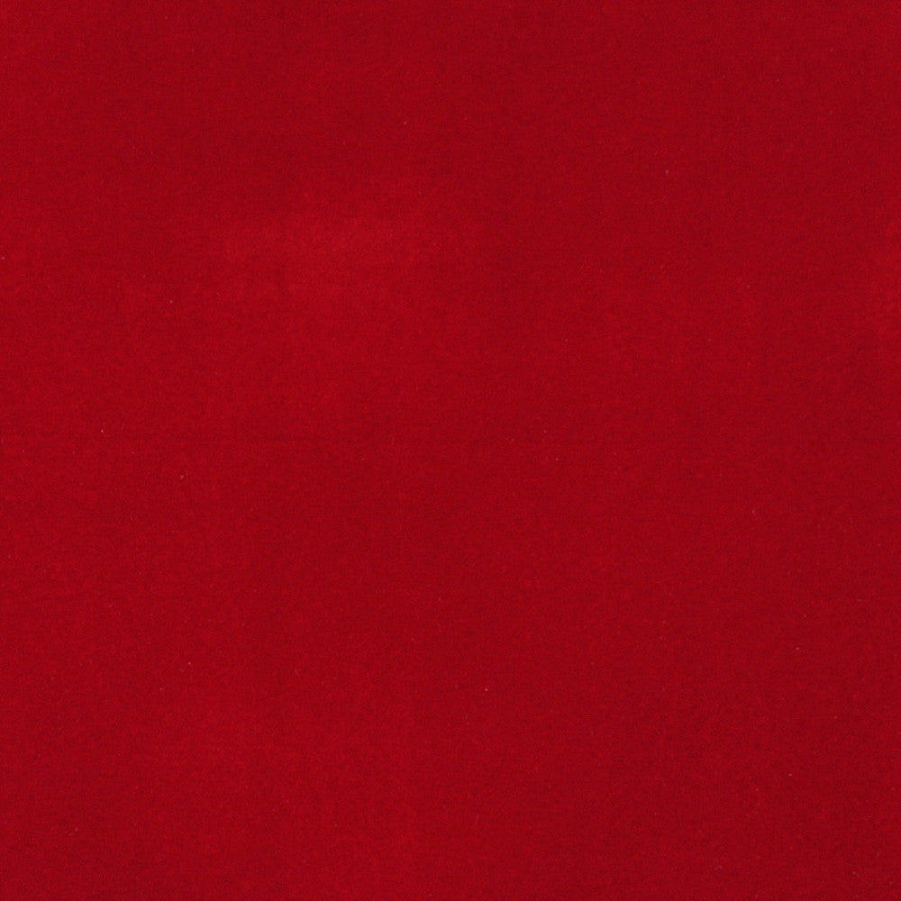 3863 Red by Charlotte Designer Fabric Vivid Velvets 100% Nylon Velvet Made In USA Exceeds 100,000 Wyzenbeek Rubs (Heavy Duty) No Repeat 54 Inches - Swanky Fabrics -