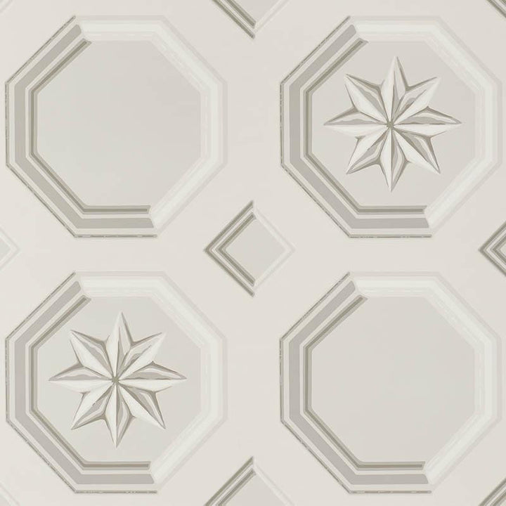 Augustus Stone 5009890 by Schumacher Designer Wallpaper Trompe L'Oeil 27.0" - Swanky Fabrics -