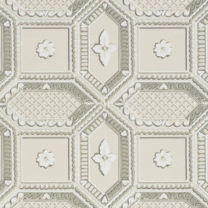 Lacunaria Stone 5009901 by Schumacher Designer Wallpaper