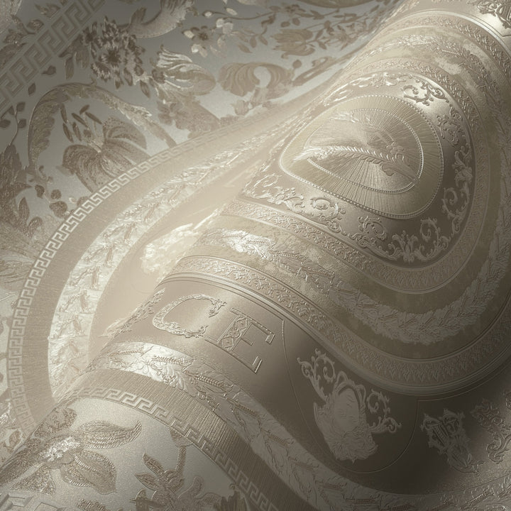 Ember Butterscotch 387053X by Versace Designer Wallpaper