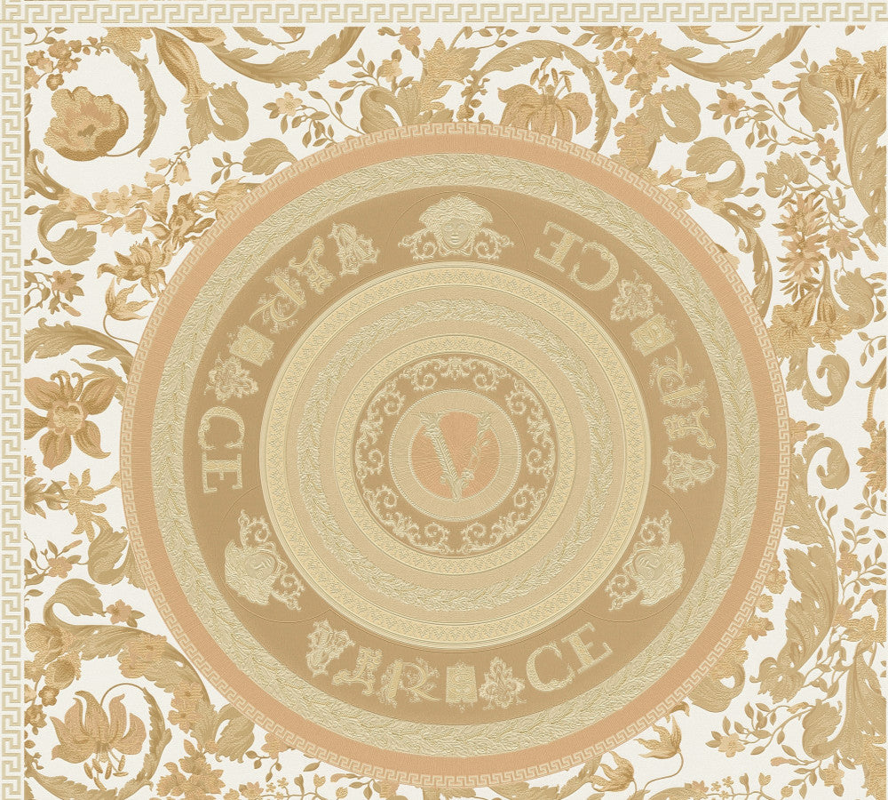 Ember Marigold 387054X by Versace Designer Wallpaper