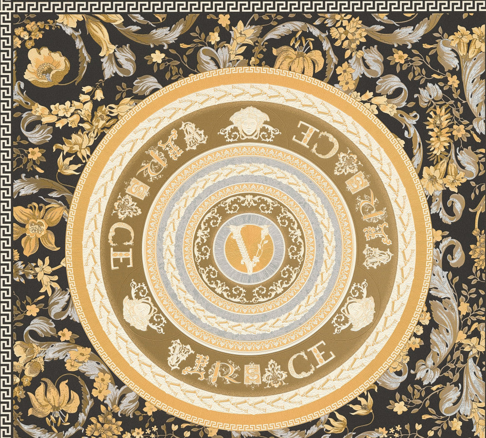 Ember Candlelight 387055X by Versace Designer Wallpaper