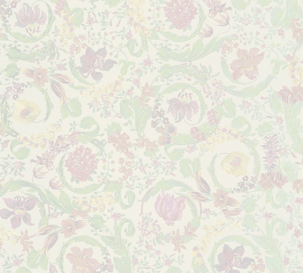 Empress Dusty Rose 387062X by Versace Designer Wallpaper