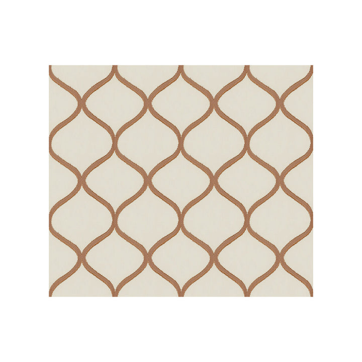 Liona Copper by Kravet Contract Designer Fabric POLYESTER FR - 100% Turkey Horizontal: 7 and Vertical: 7 118 - Swanky Fabrics -