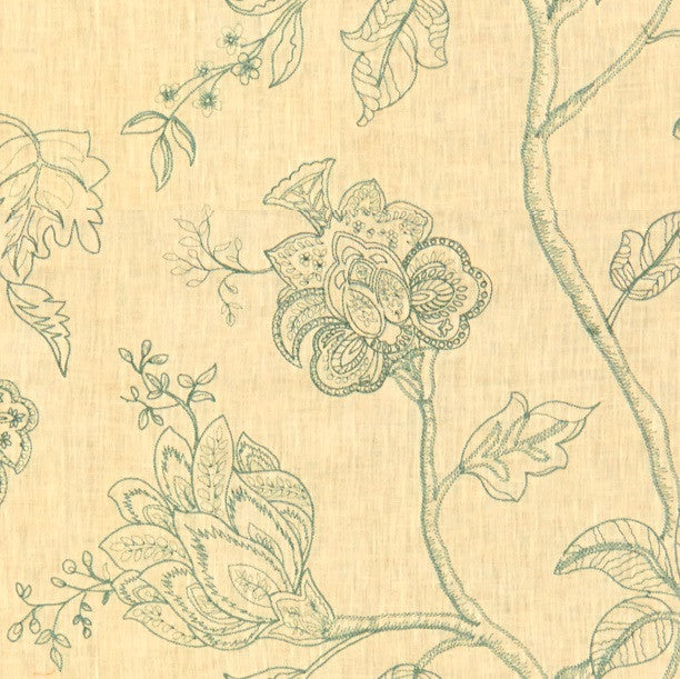 3935.516 by Kravet Design Designer Fabric - Linen 85%, Viscose 15% India - H" 25 inches, V: 15 inches 55 inches  - Swanky Fabrics -  Kravet Design