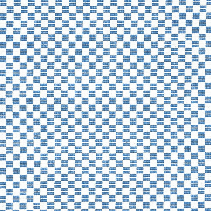 Elkhart Blue 76740 by Schumacher Designer Fabric Folk Art - Swanky Fabrics -