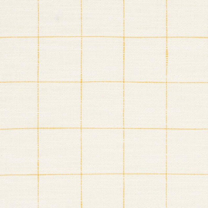 Marietta Yellow 76773 by Schumacher Designer Fabric Folk Art 1.75" - Swanky Fabrics -