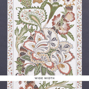 Anjou Stripe Saffron 5010172 by Schumacher Designer Wallpaper