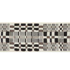 Brimfield Tape Cinder 76951 by Schumacher Designer Trim