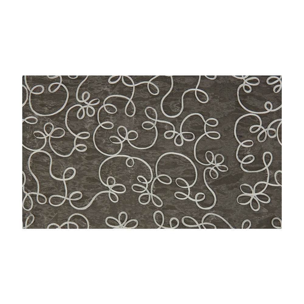 Select Silver by Kravet Contract Designer Fabric POLYESTER - 100% China Horizontal: 17 and Vertical: 17 118 - Swanky Fabrics -